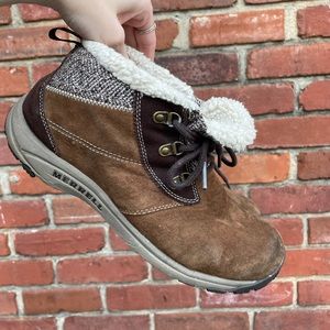 Merrell Dark Earth boots 9.5